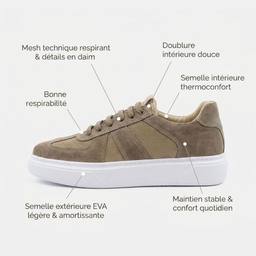 D'urbano Maglia 303 : Espadrille En Cuir Daim