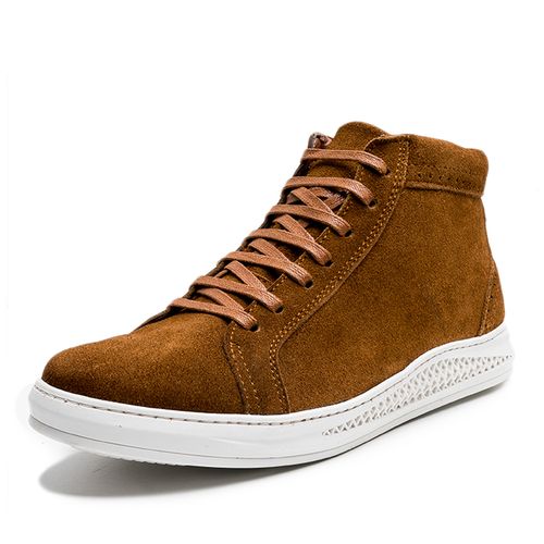 Baskets D'urbano Montantes En Cuir Daim thumbnail 1