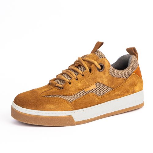 Baskets Basses D'urbano En Cuir Daim thumbnail 1