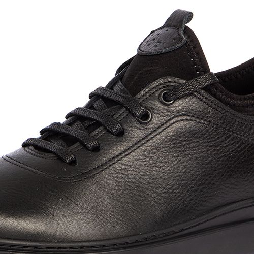Chaussure D'urbano En Cuir Et Stretch thumbnail 2