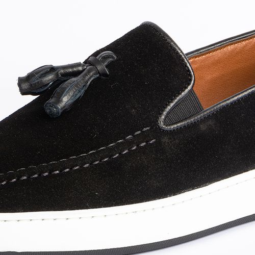 Slip-on En Cuir Daim