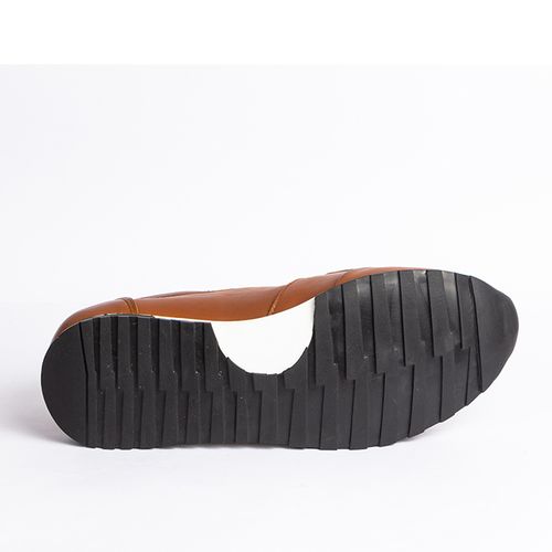 Durbano Baskets Basses Durbano En Cuir - Tabac thumbnail 3
