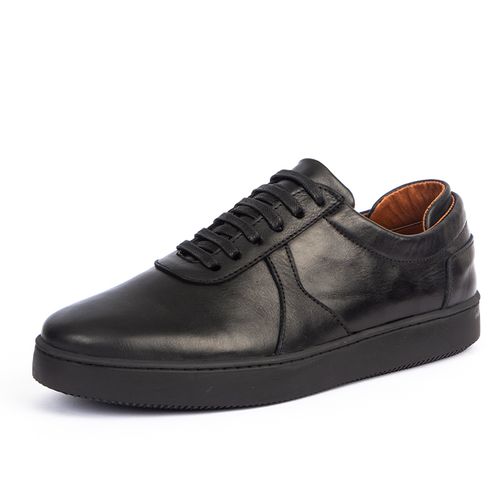 Baskets Basses D'urbano En Cuir thumbnail 1