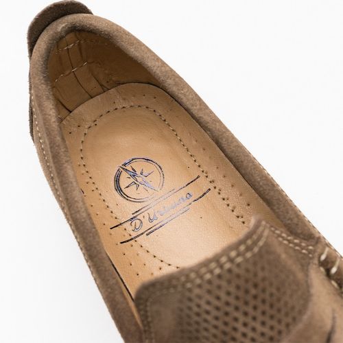 Mocassins En Cuir Daim