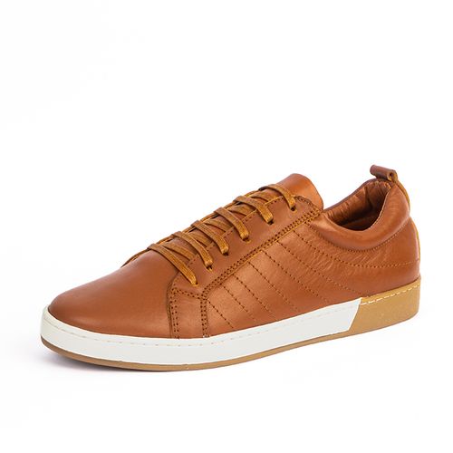 Baskets Basses D'urbano En Cuir