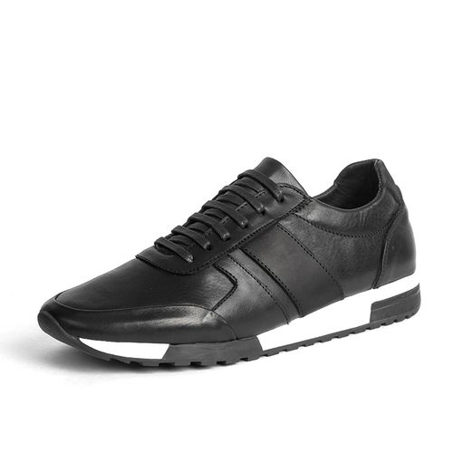 Baskets Basses D'urbano En Cuir
