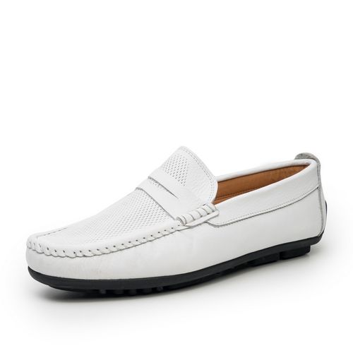 Mocassins Collège En Cuir