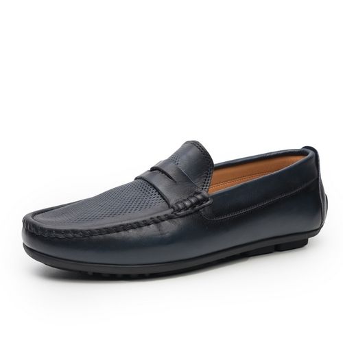 Mocassins Collège En Cuir thumbnail 1