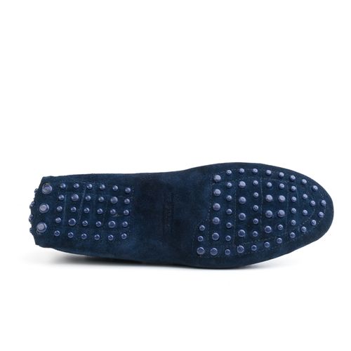 Mocassins En Cuir Daim Avec Lacets thumbnail 3