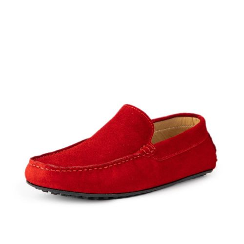  D’011 Mocassin En Cuir Daim  thumbnail 3