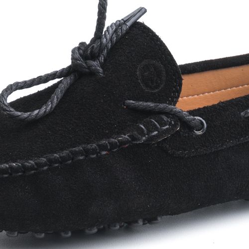 Mocassins D'urbano En Cuir Daim Avec Lacets