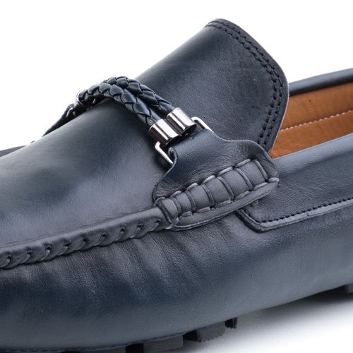 Mocassins D'urbano En Cuir Avec Garniture