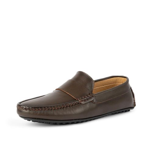 D’008 Mocassin En Cuir thumbnail 3