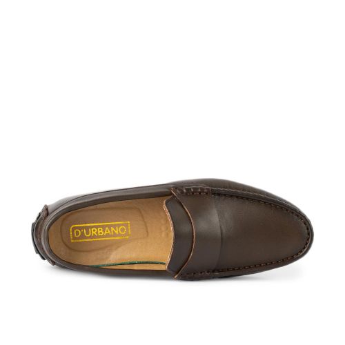 D’008 Mocassin En Cuir