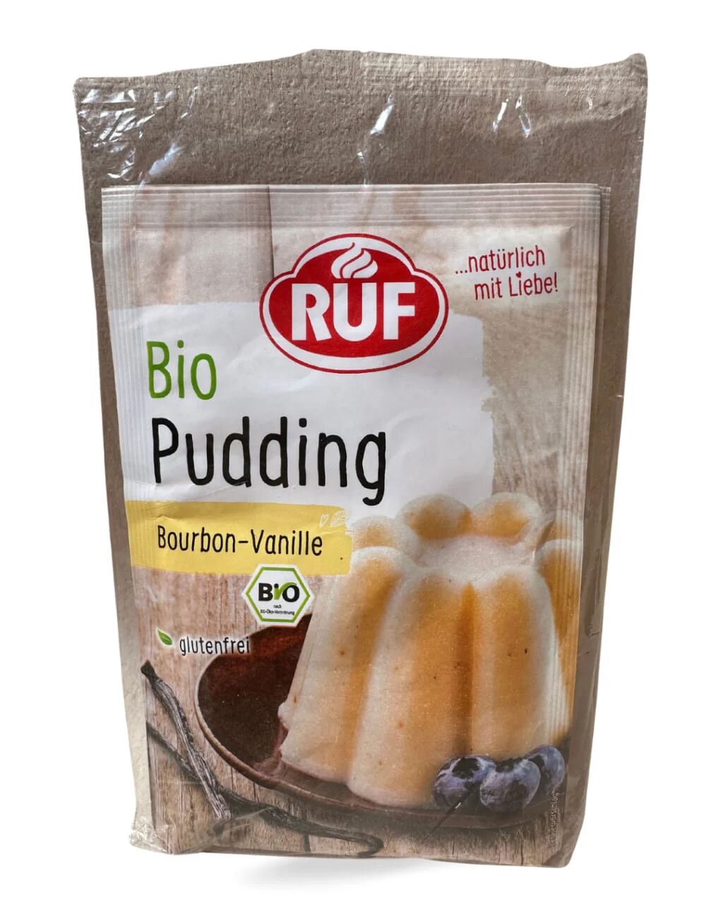 Bio Pudding Bourbon Vanille 2 Sachets