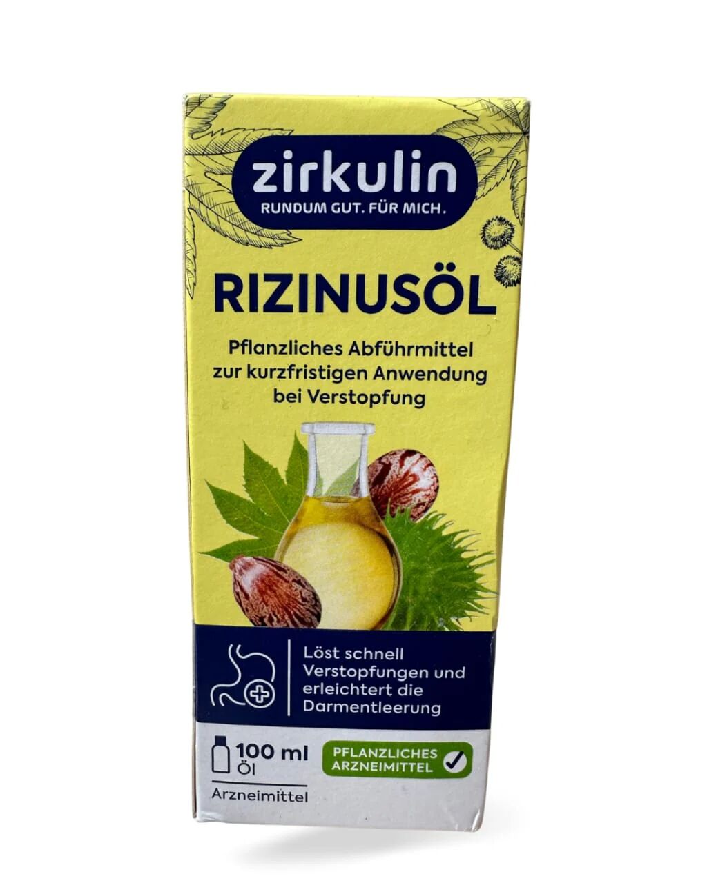 Huile De Ricin Pressée À Froid