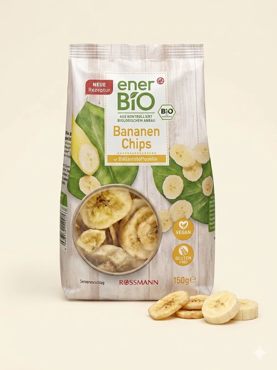 Chips De Banane Bio (nouvelle Recette) 