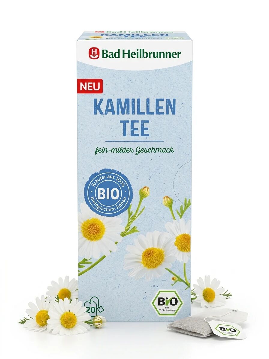 Infusion Camomille Bio (goût Doux) – 20 Sachets 