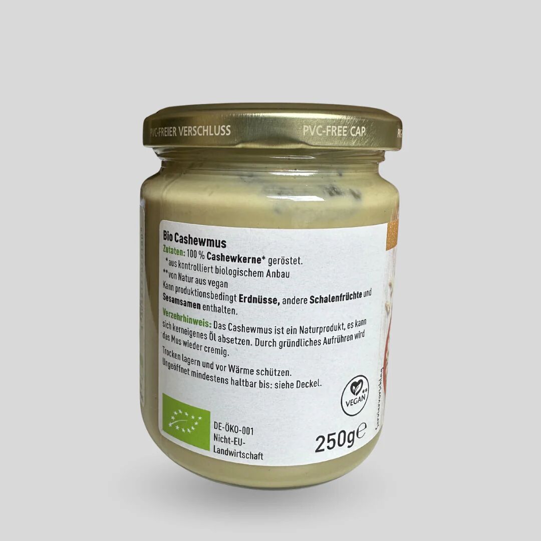 Purée De Noix De Cajou 100% Pure Bio