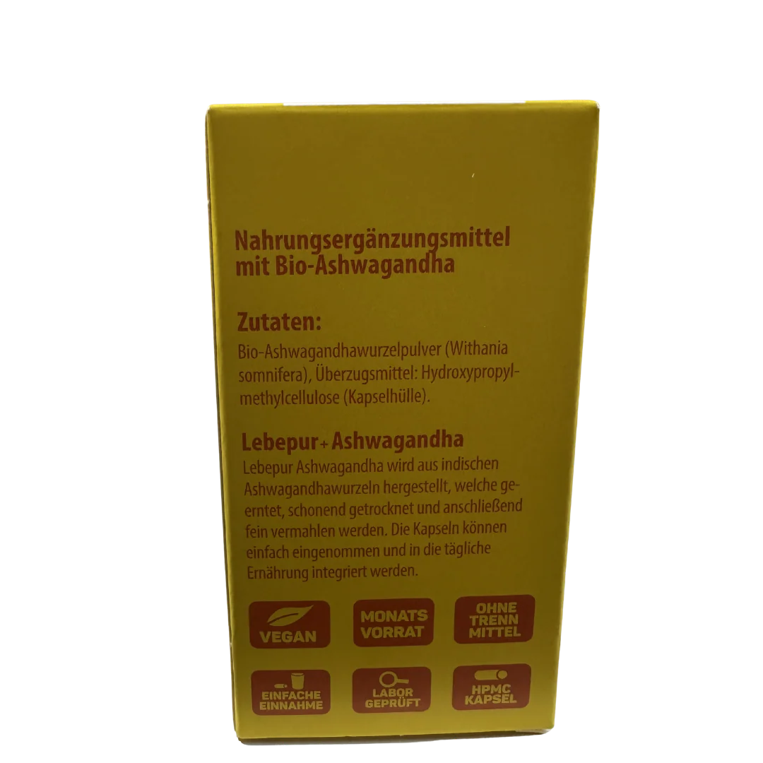 Ashwagandha Bio 1000 Mg - 60 Gélules Végétalesb