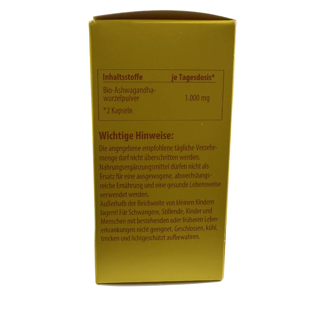 Ashwagandha Bio 1000 Mg - 60 Gélules Végétalesb thumbnail 4
