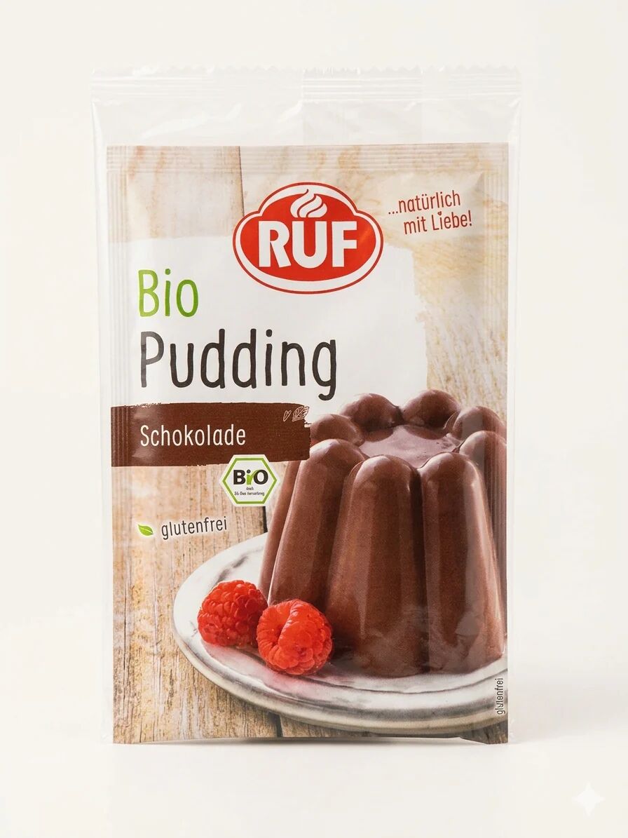 Préparation Pour Pudding Bio Au Chocolat (sans Gluten) - Ruf (46g) 