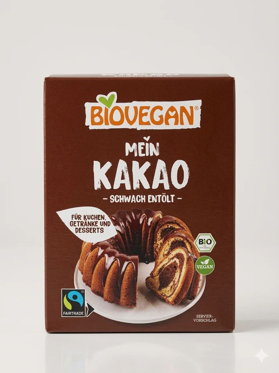 Poudre De Cacao Bio Mein Kakao Faiblement Dégraissé 