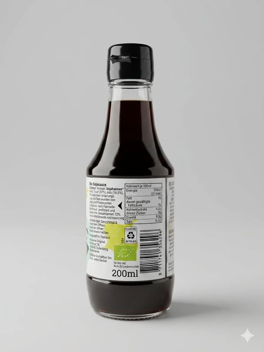 Sauce Soja Bio Fairtrade Original – Naturellement Fermentée – Sans Gluten & Vegan thumbnail 3