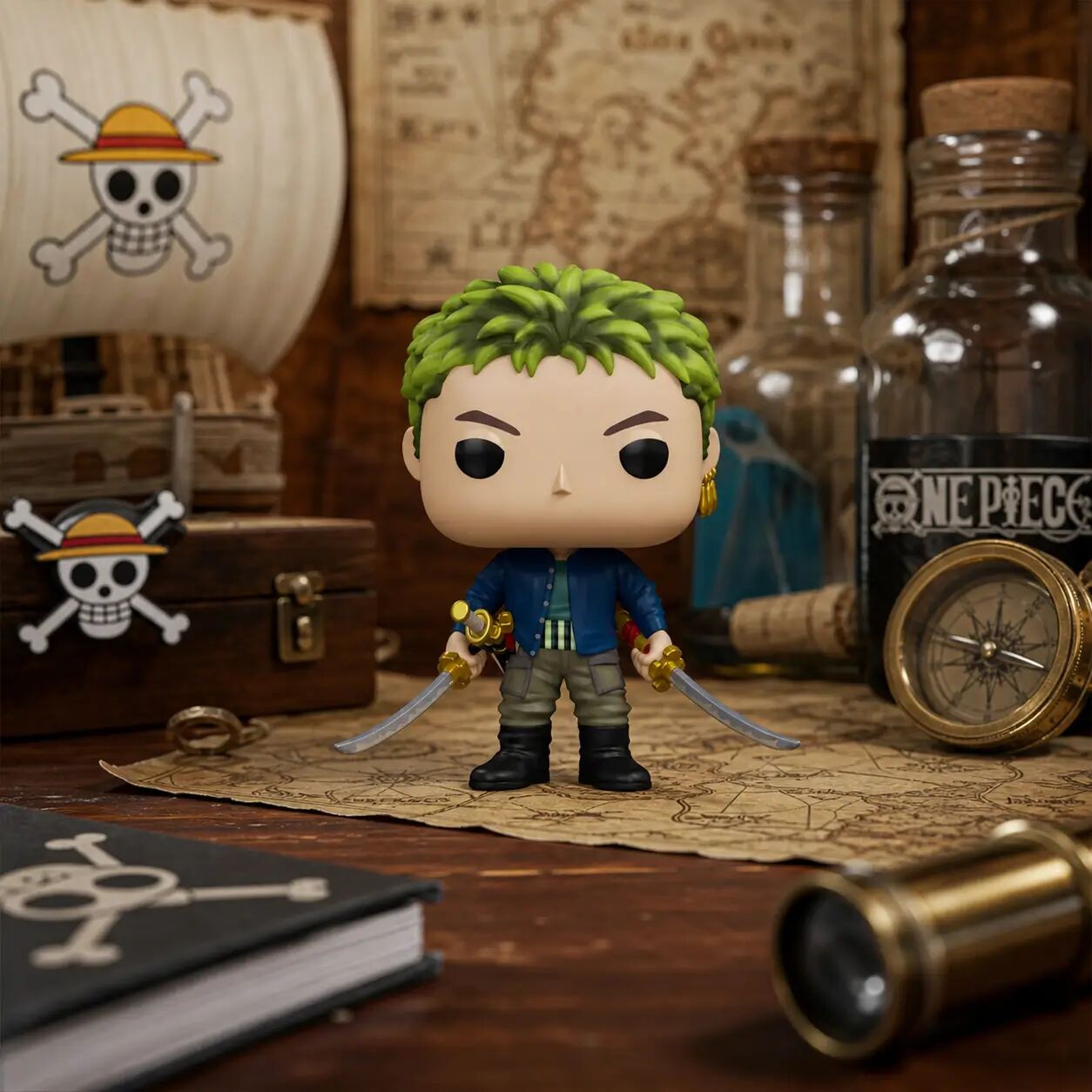 Figurine Pop Netflix One Piece Zoro thumbnail 1