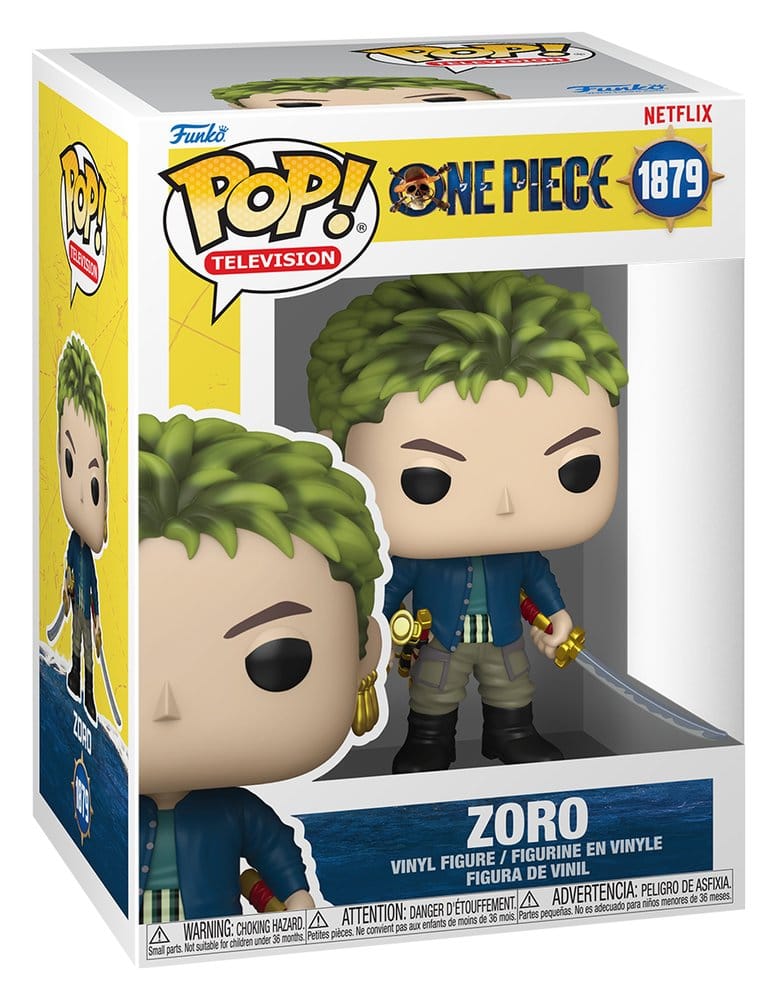 Figurine Pop Netflix One Piece Zoro thumbnail 3