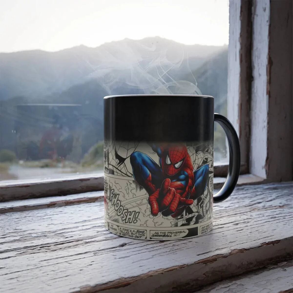 Mug Heat Change The Amazing Spider thumbnail 4