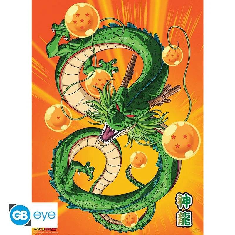 Set 2 Posters Dragon Ball Goku & Shenron thumbnail 4