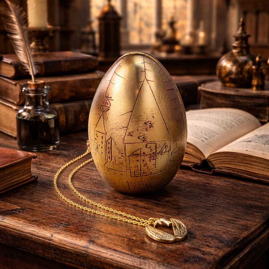 Réplique Harry Potter Oeuf Dor - Gift Box + Collier