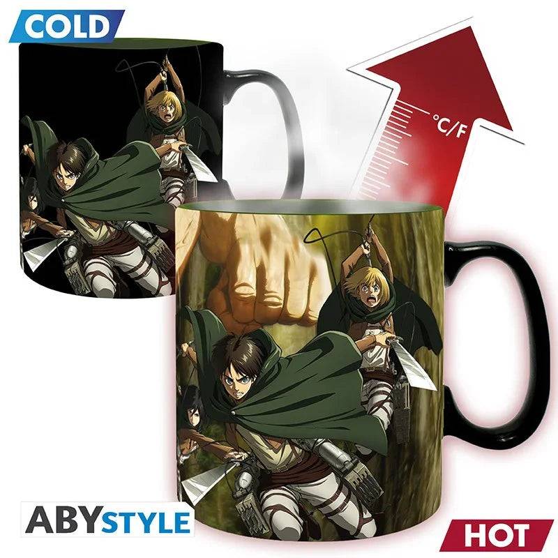 Mug Heat Change Lattaque Des Titans thumbnail 3