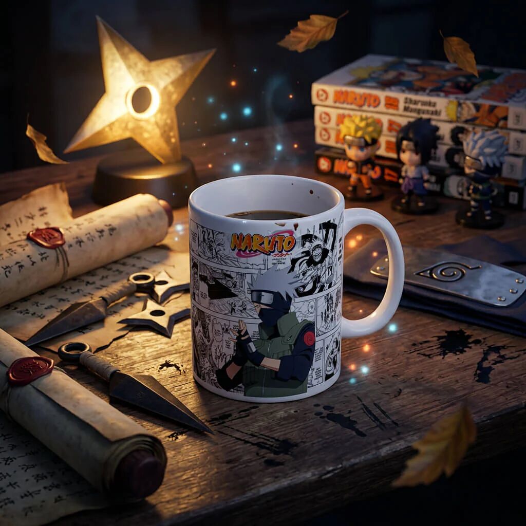 Mug Heat Change Naruto Kakashi