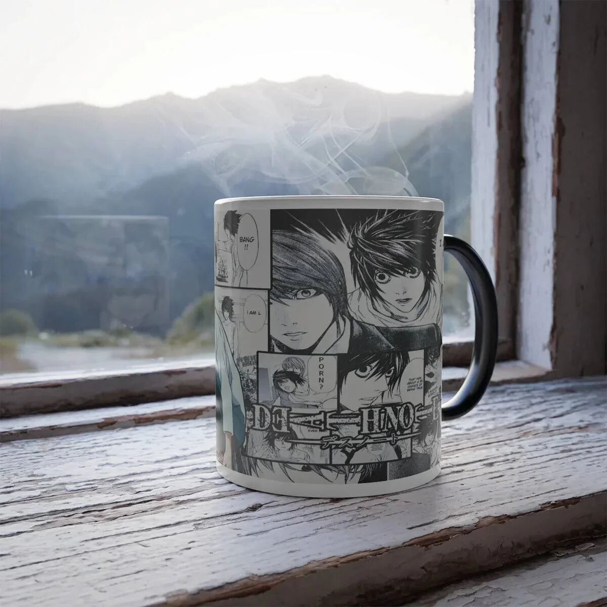 Mug Heat Change Death Note