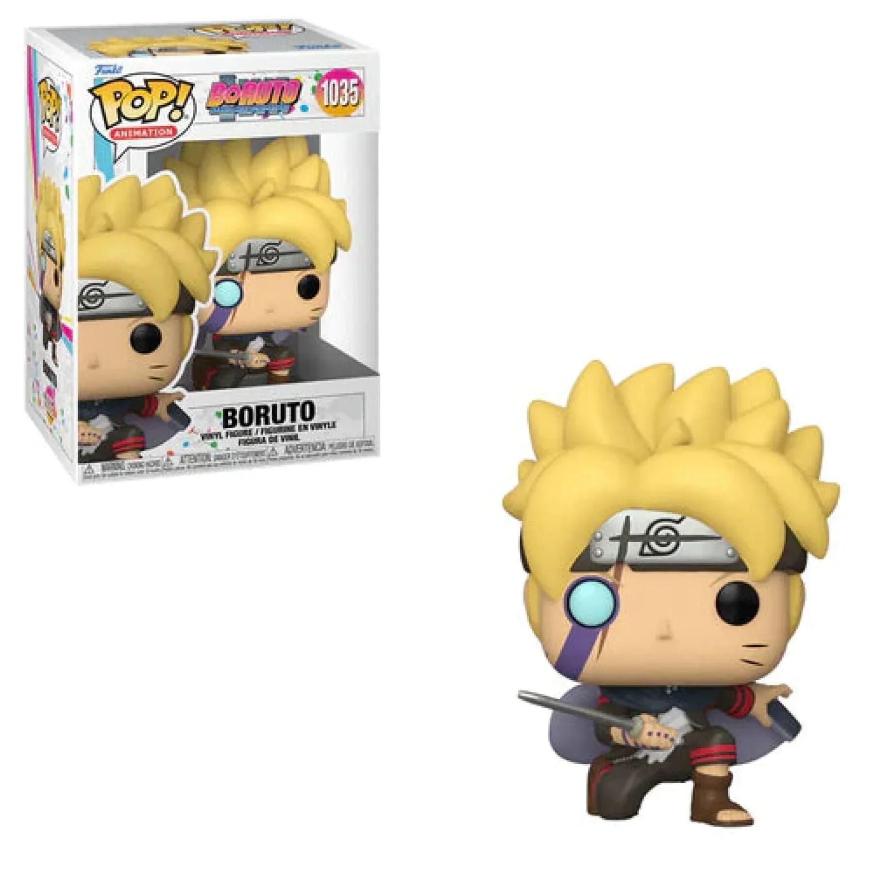 Figurine Pop Anime Boruto Uzumaki With Marks