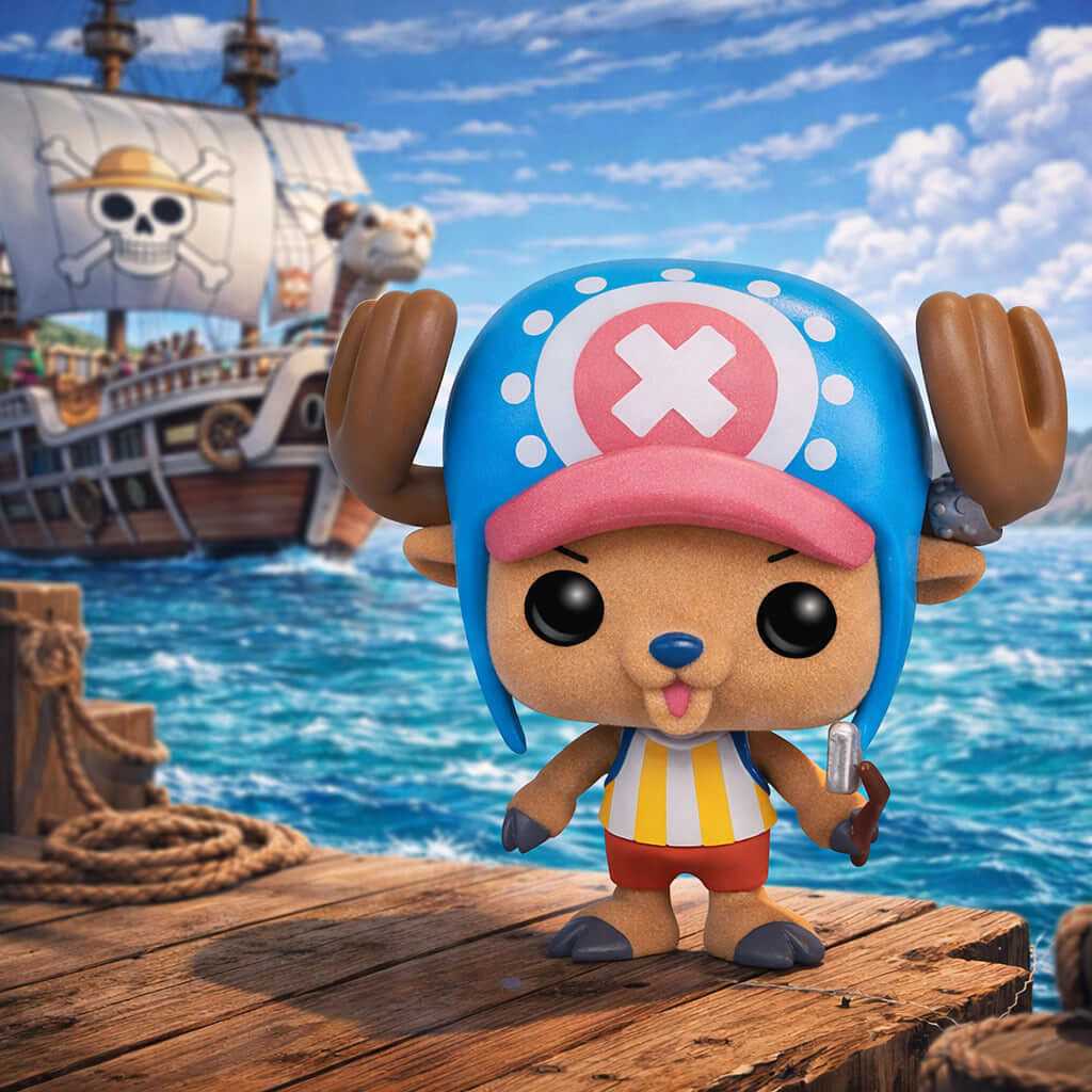 Figurine Pop Animation One Piece Chopper Flocked thumbnail 3