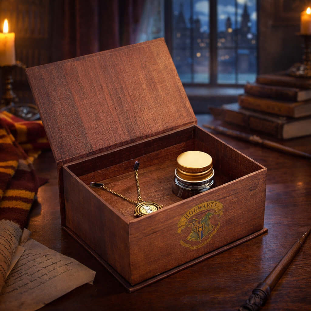 Coffret Cadeau Harry Potter Potion - Collier & Boucles Doreilles