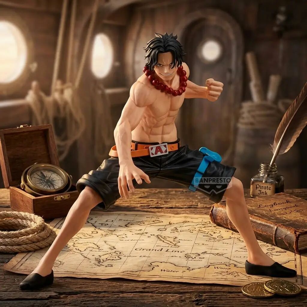 Figurine One Piece Portgas D. Ace Grandista