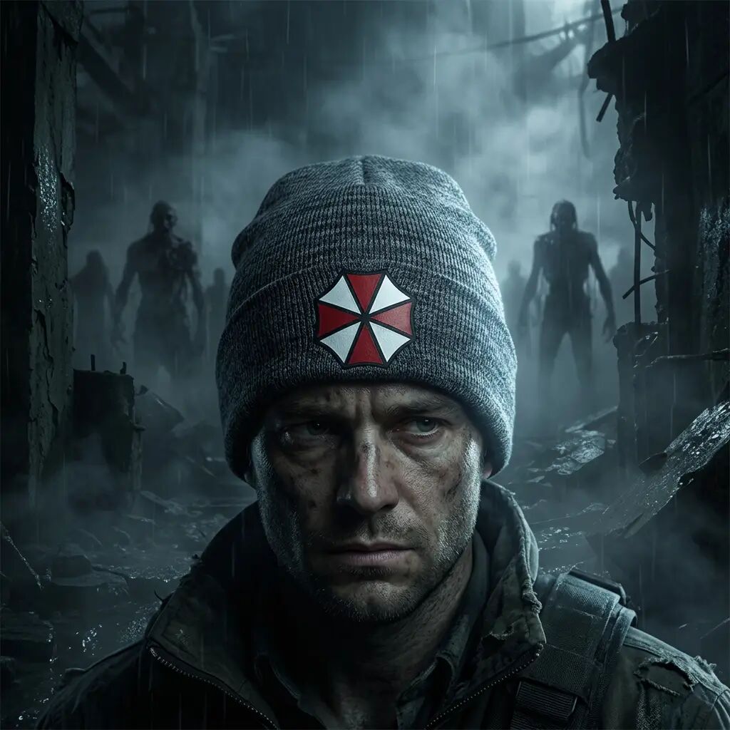 Bonnet Resident Evil Umbrella thumbnail 4