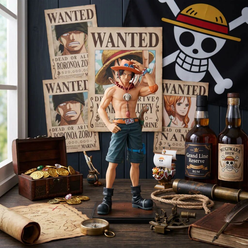 Figurine One Piece Portgas D. Ace The Grandline Series Dxf