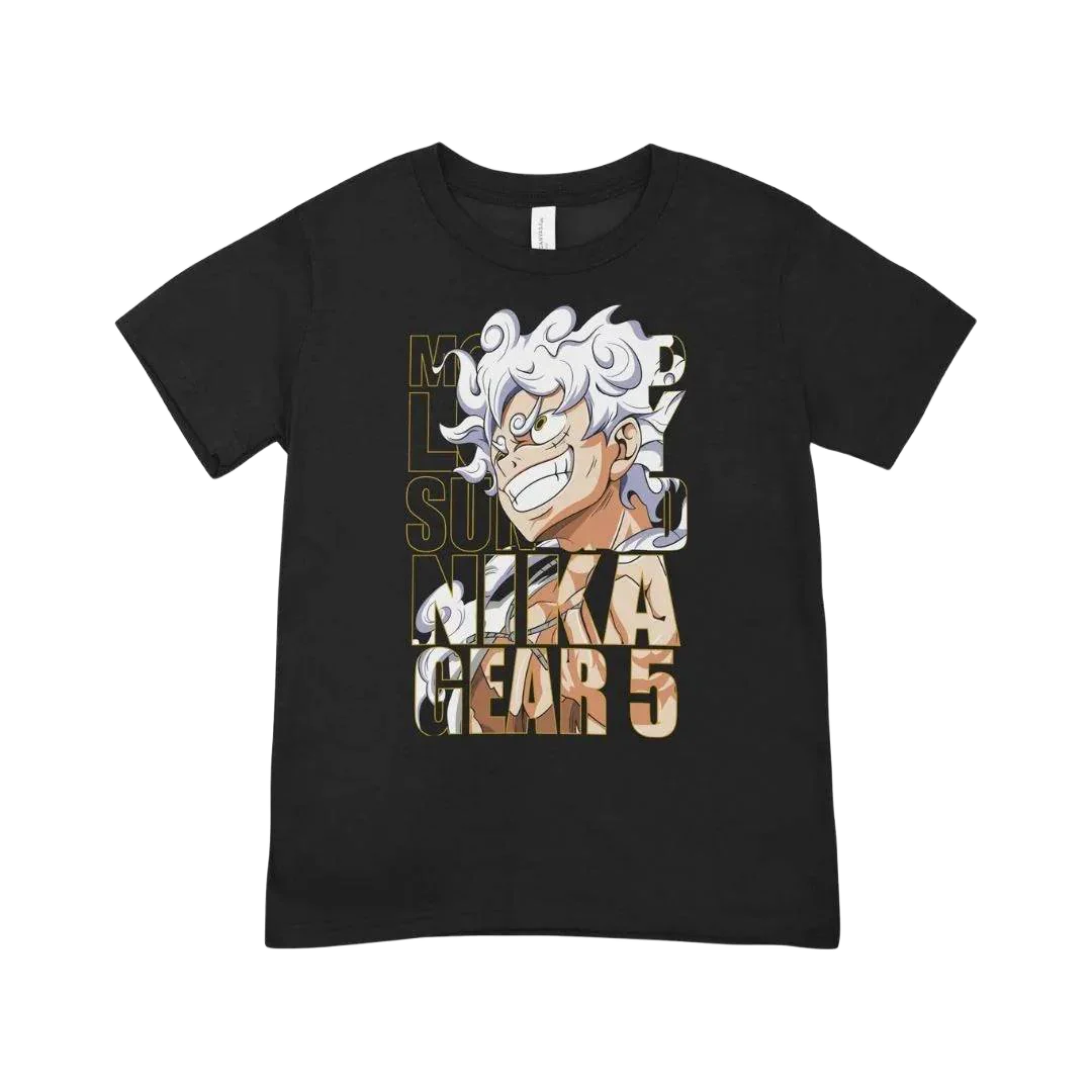 T-shirt One Piece Luffy Gear thumbnail 1