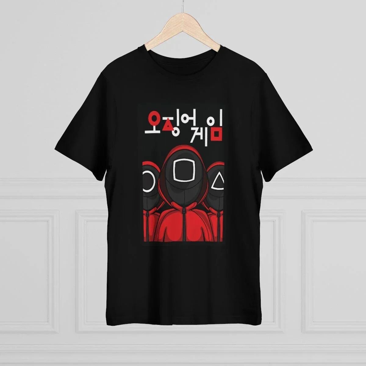 Tshirt Squid Game Carré Rond Triangle