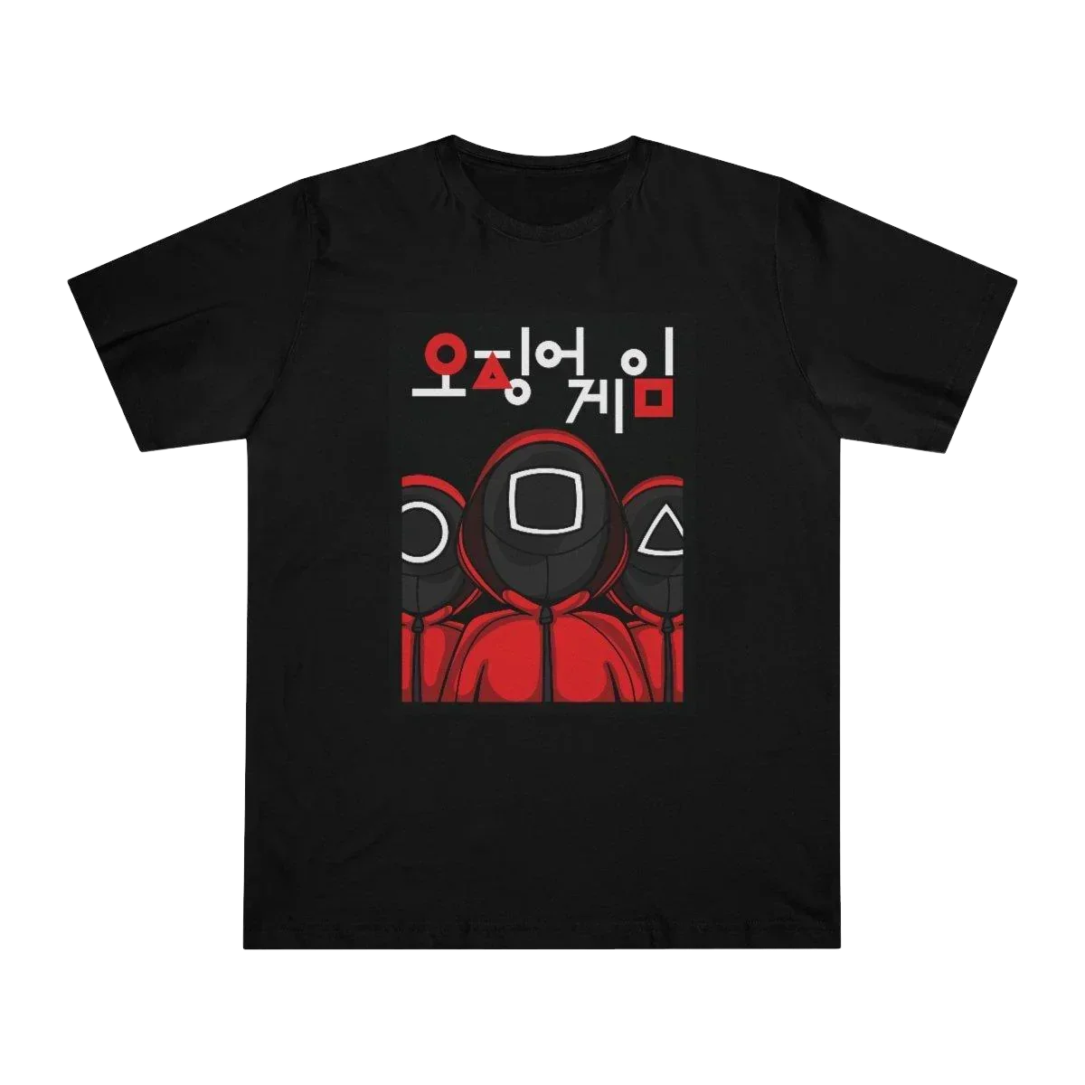 Tshirt Squid Game Carré Rond Triangle thumbnail 4