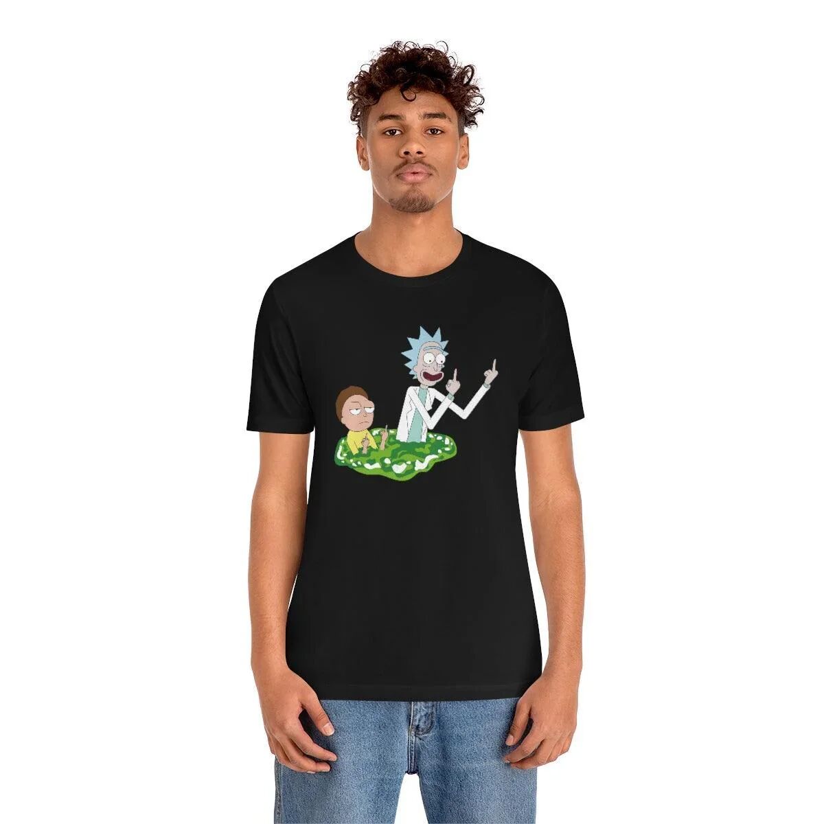 T-shirt Rick And Morty Double Fuck You ! thumbnail 4