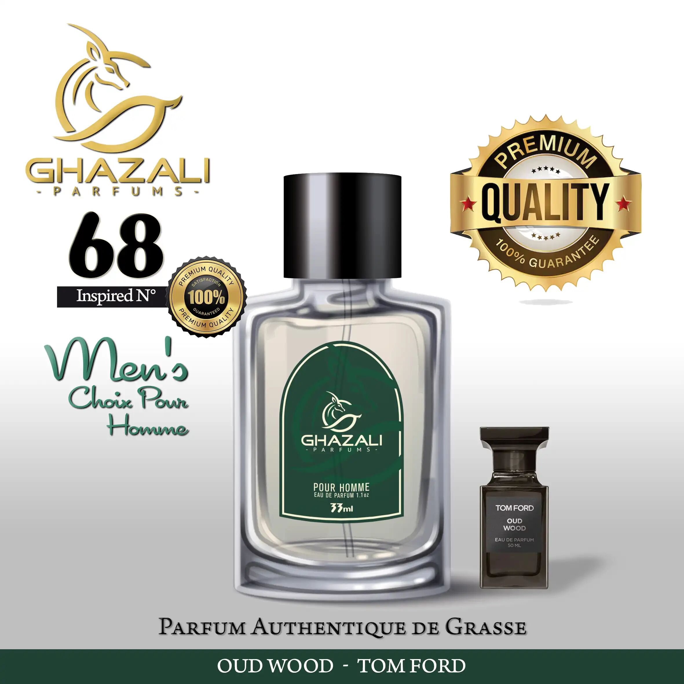 Parfum Ghazali N°68 - Inspiré De Oud Wood - Tom Ford