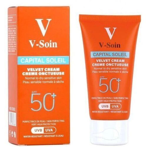 Capital Soleil Velvet Cream – Crème Onctueuse Spf 50
