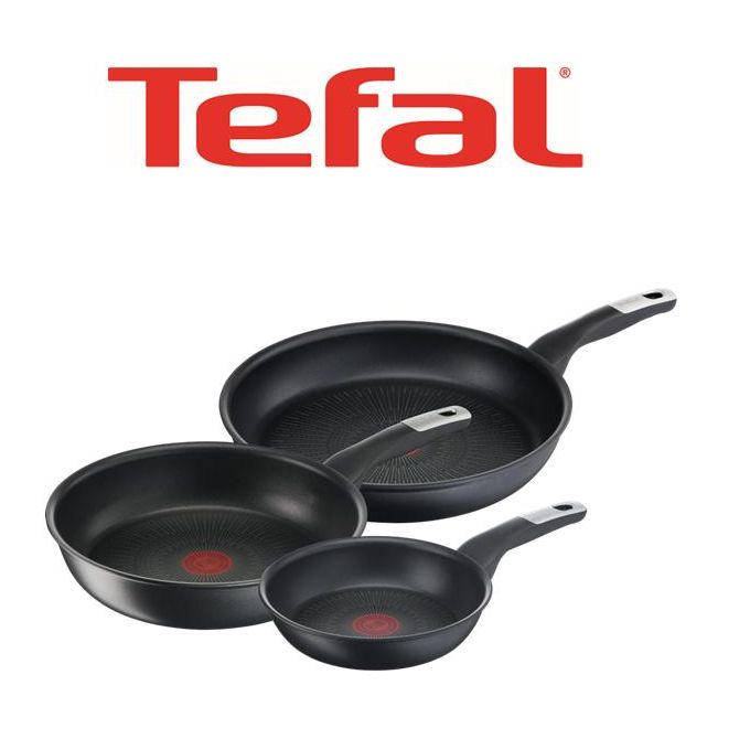 Set De 3 Poêles Expérience Noir 20/26/30 Cm 