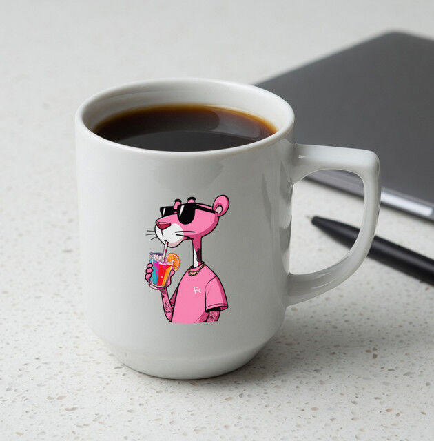 Mug Panthère Rose Lunettes de Soleil 